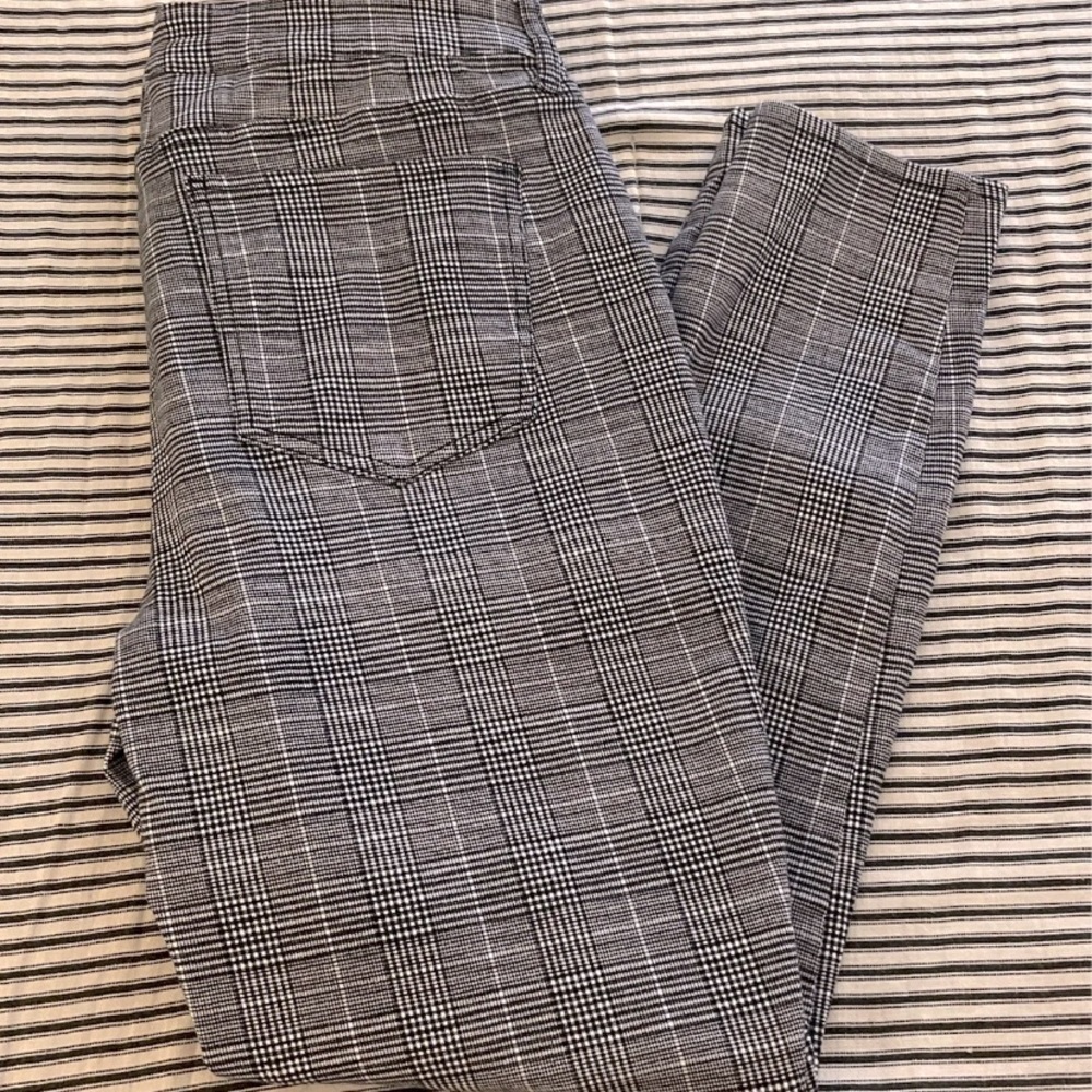 SO plaid jeggings size 15/33W